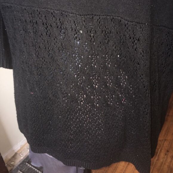 Lane Bryant 14/16 black lightweight cardigan - Picture 4 of 4